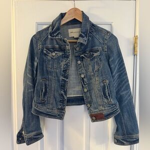 Anthropologie - pilcro and the letterpress denim jacket - size XXSP